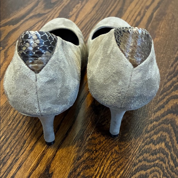 Sam Edelman Tan Leather Suede Women's Pumps 9.5 - Picture 5 of 10